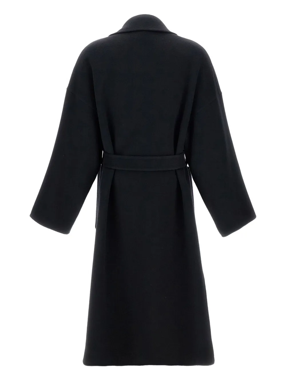 AfterCoat Jas met zak en ceintuur - Zwart