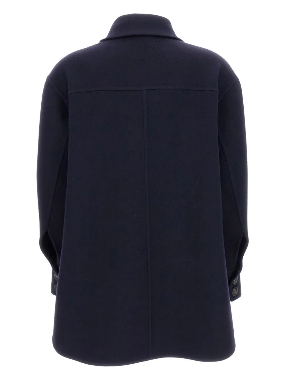 AfterCoat patch-pocket rounded-hem jacket | Oversized Jackets | Image 2
