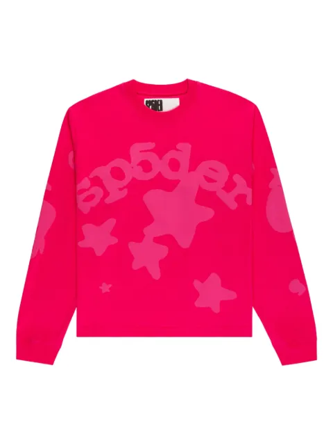 SP5DER Beluga star-print sweatshirt