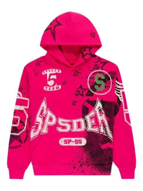 SP5DER Stencil hoodie