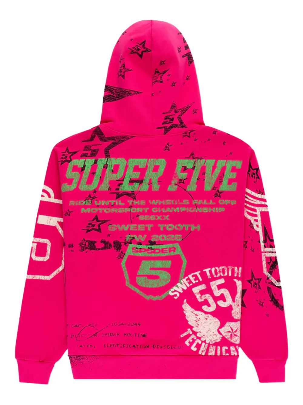SP5DER Stencil hoodie | Hoodies | Image 2