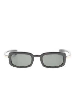 Off-White Eyewear スクエアフレーム サングラス | グレー | FARFETCH JP