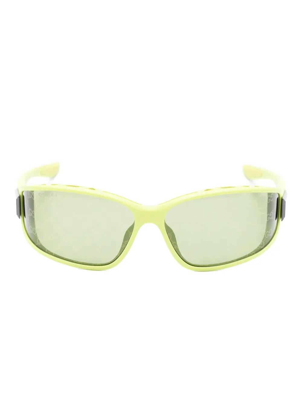 Gucci Eyewear Occhiali da sole con logo - Verde