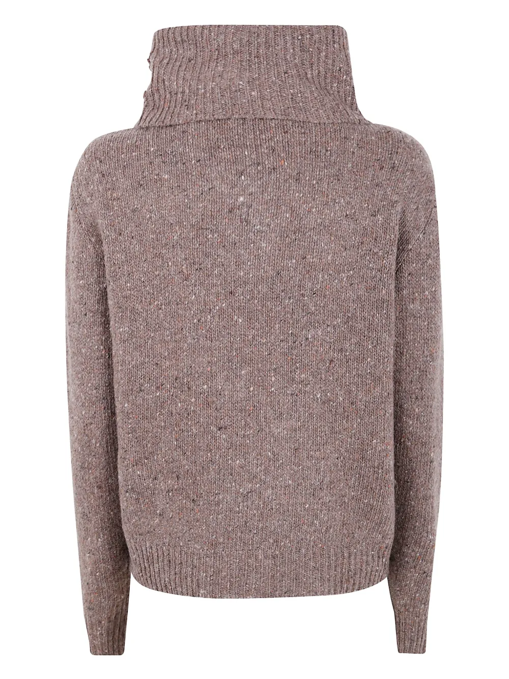 Lauren Ralph Lauren Sweater met halternek en gesp Bruin