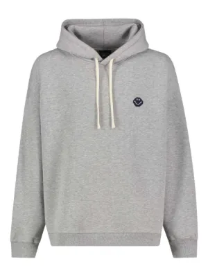 Supreme S Logo Drawstring Hoodie | Grey | FARFETCH