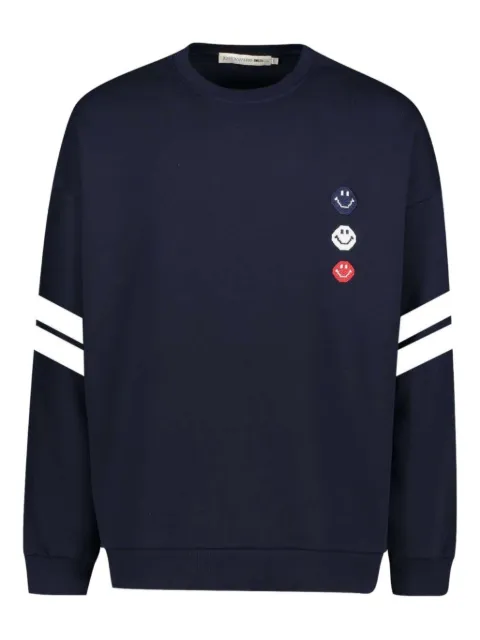 Joshua Sanders x Smiley® stripe-detail sweatshirt
