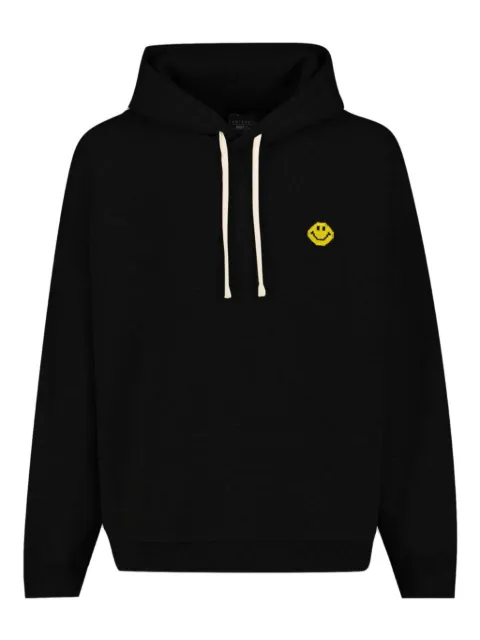 Joshua Sanders x Smiley® Pixel logo-detail hoodie