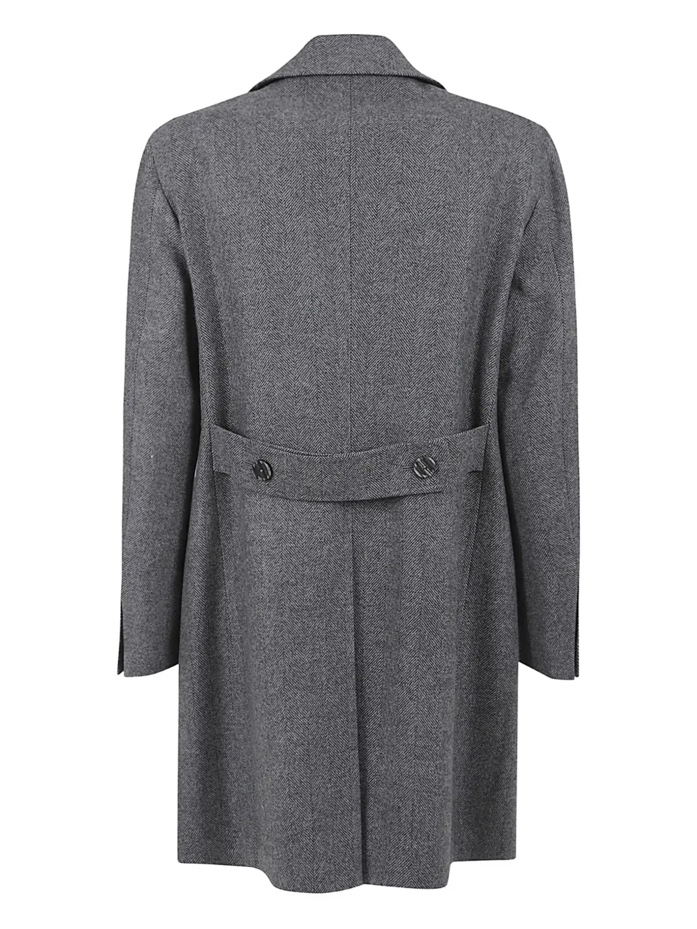 Tagliatore herringbone button coat | Double Breasted Coats | Image 2
