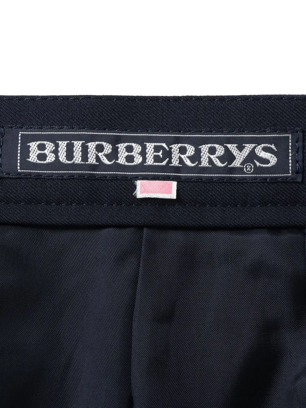 Pre-owned Burberry 1990-2000s Double-breasted Suit In Blue