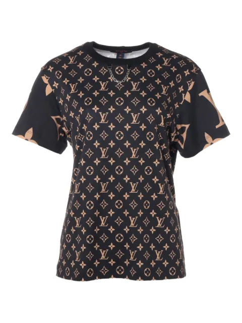 Louis Vuitton Pre-Owned 2020s Monogram T-shirt