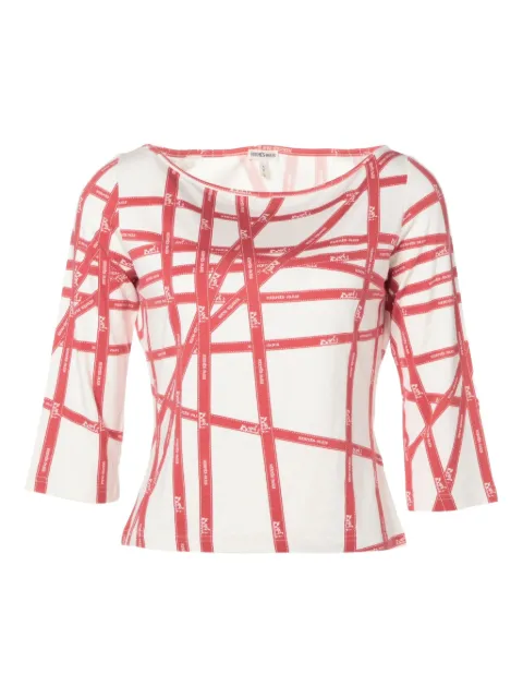 Hermès Pre-Owned 1990-2000s ribbon-tie top