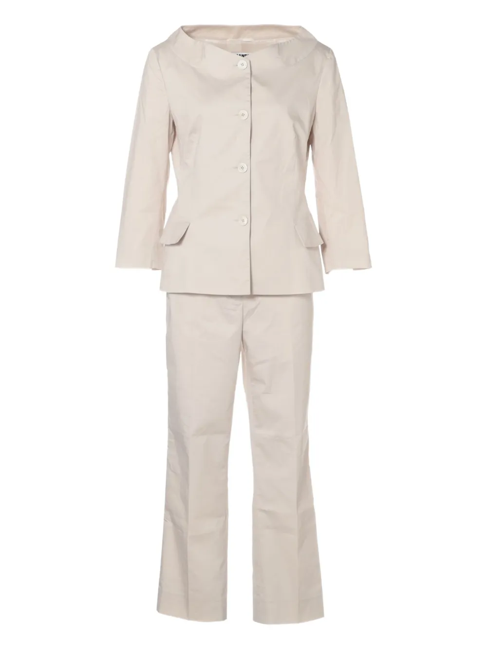 Jil Sander Pre-Owned traje con botones 2000-2010 | neutro | Image 1
