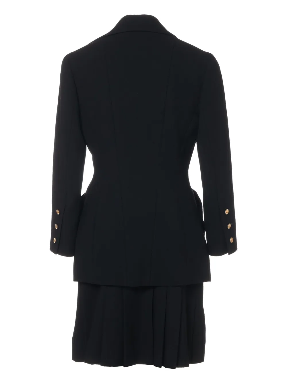 CHANEL Pre-Owned 1991 CC-button suit | Image 2
