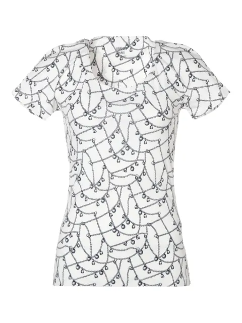 Hermès Pre-Owned 2000s chain-print T-shirt