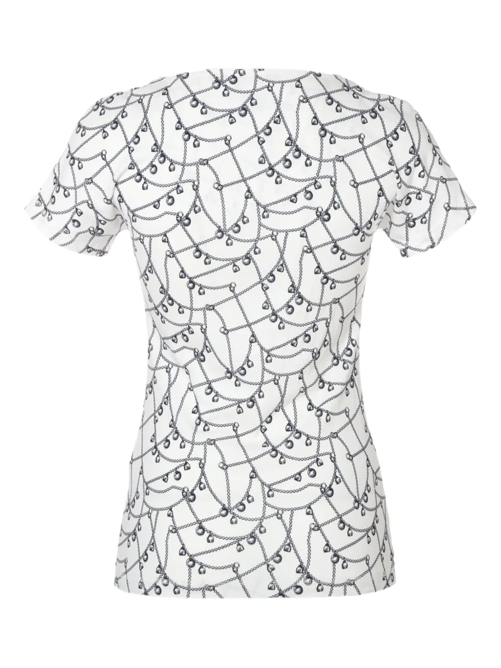Hermès Pre-Owned 2000s chain-print T-shirt | Image 2