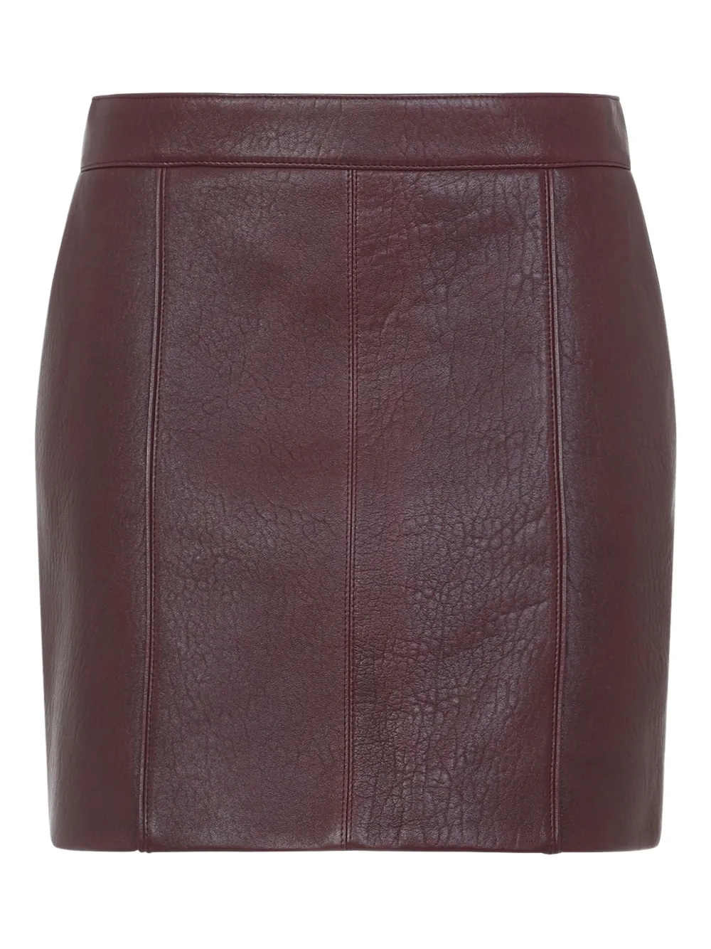 Chloé panelled mini skirt - Rosso