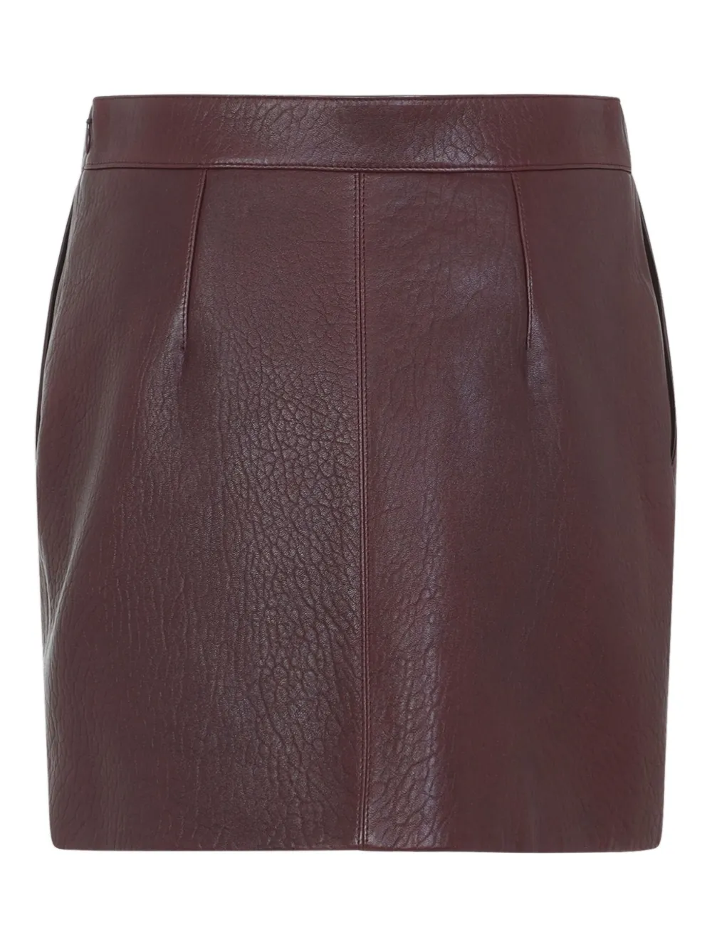  Chloé Panelled Mini Skirt - Red 