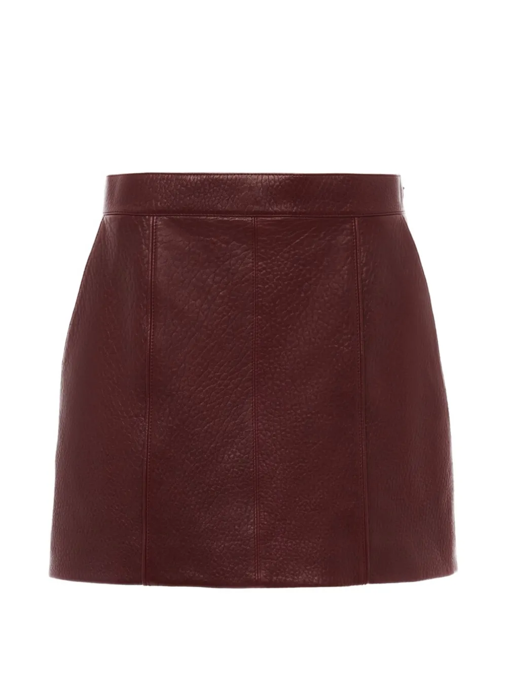 Chloé panelled mini skirt - Rosso