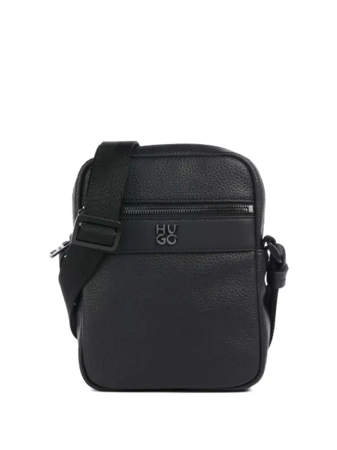 BOSS logo-plaque shoulder bag