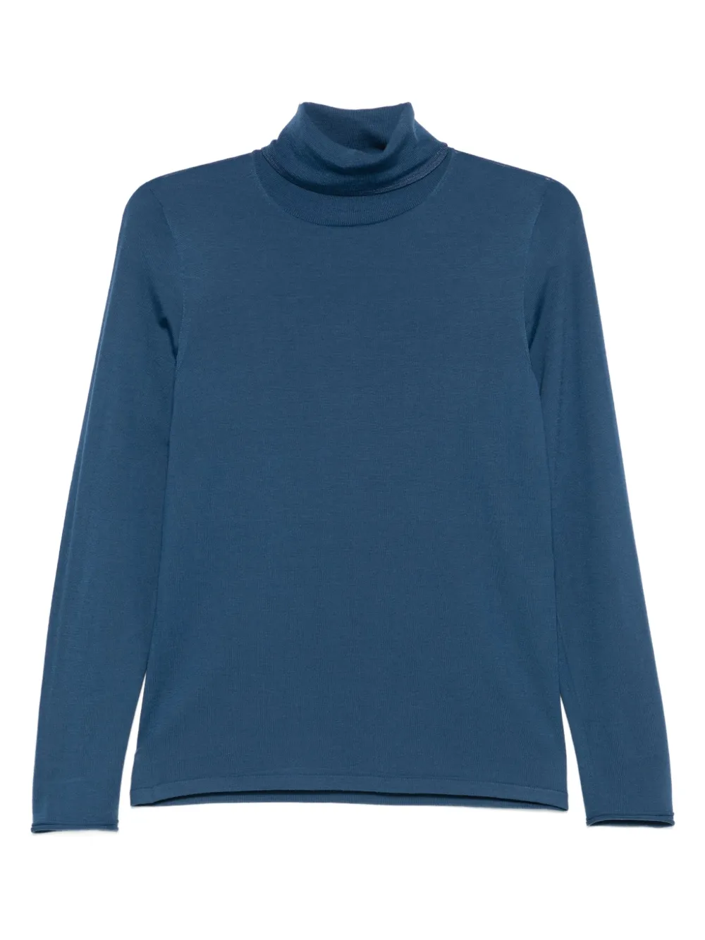 Le Tricot Perugia turtleneck long-sleeves sweater - Blu