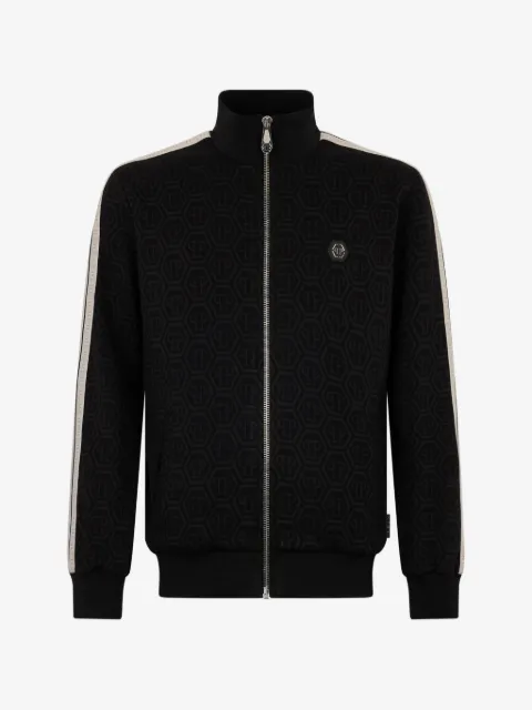 Philipp Plein zip-up sports jacket