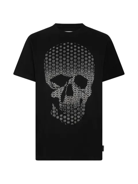 Philipp Plein rhinestone-skull T-shirt