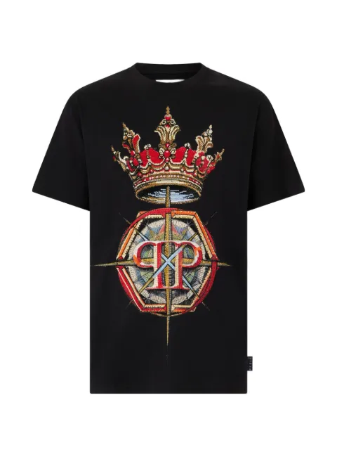 Philipp Plein T-Shirt mit Strass