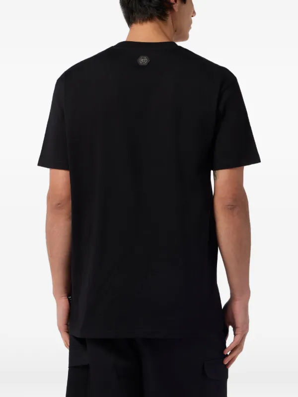 Philipp Plein ラインストーンスカル Tシャツ | ブラック | FARFETCH JP