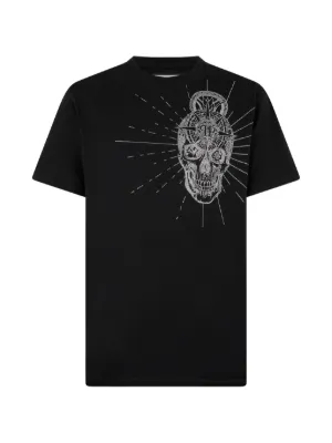 Philipp Plein ラインストーン Tシャツ | ブラック | FARFETCH JP
