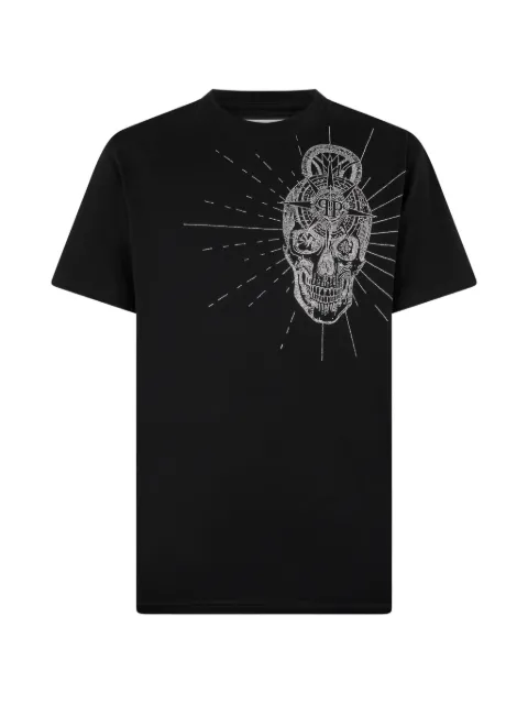 Philipp Plein rhinestone-skull T-shirt
