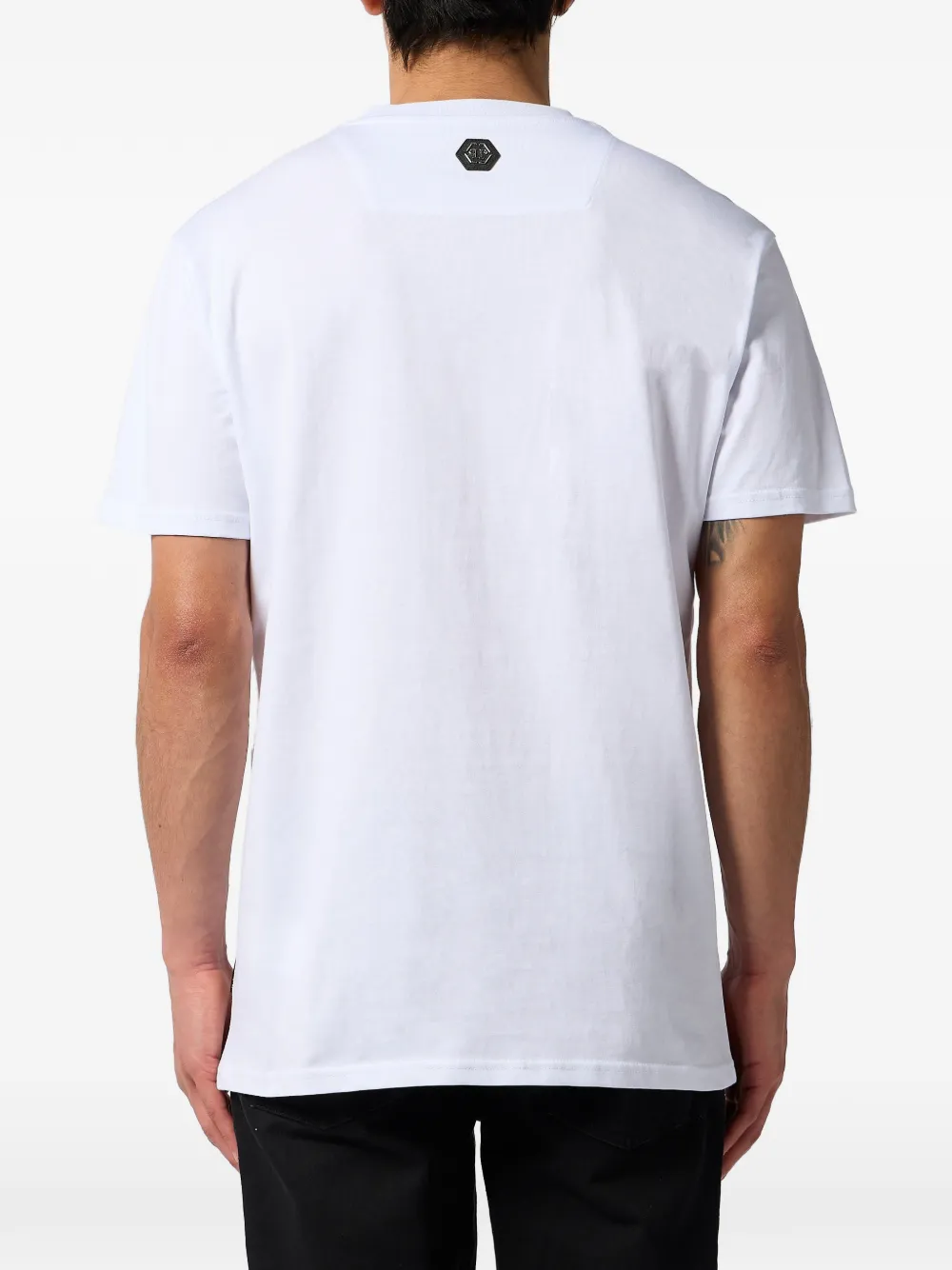 Philipp Plein T-shirt met ronde hals Wit