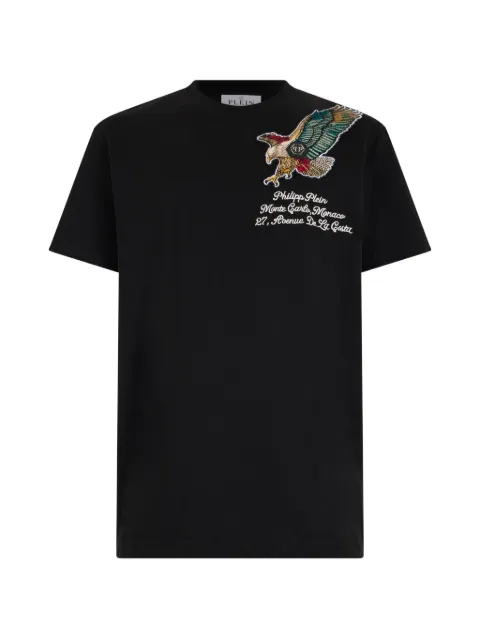 Philipp Plein embroidered-patch T-shirt