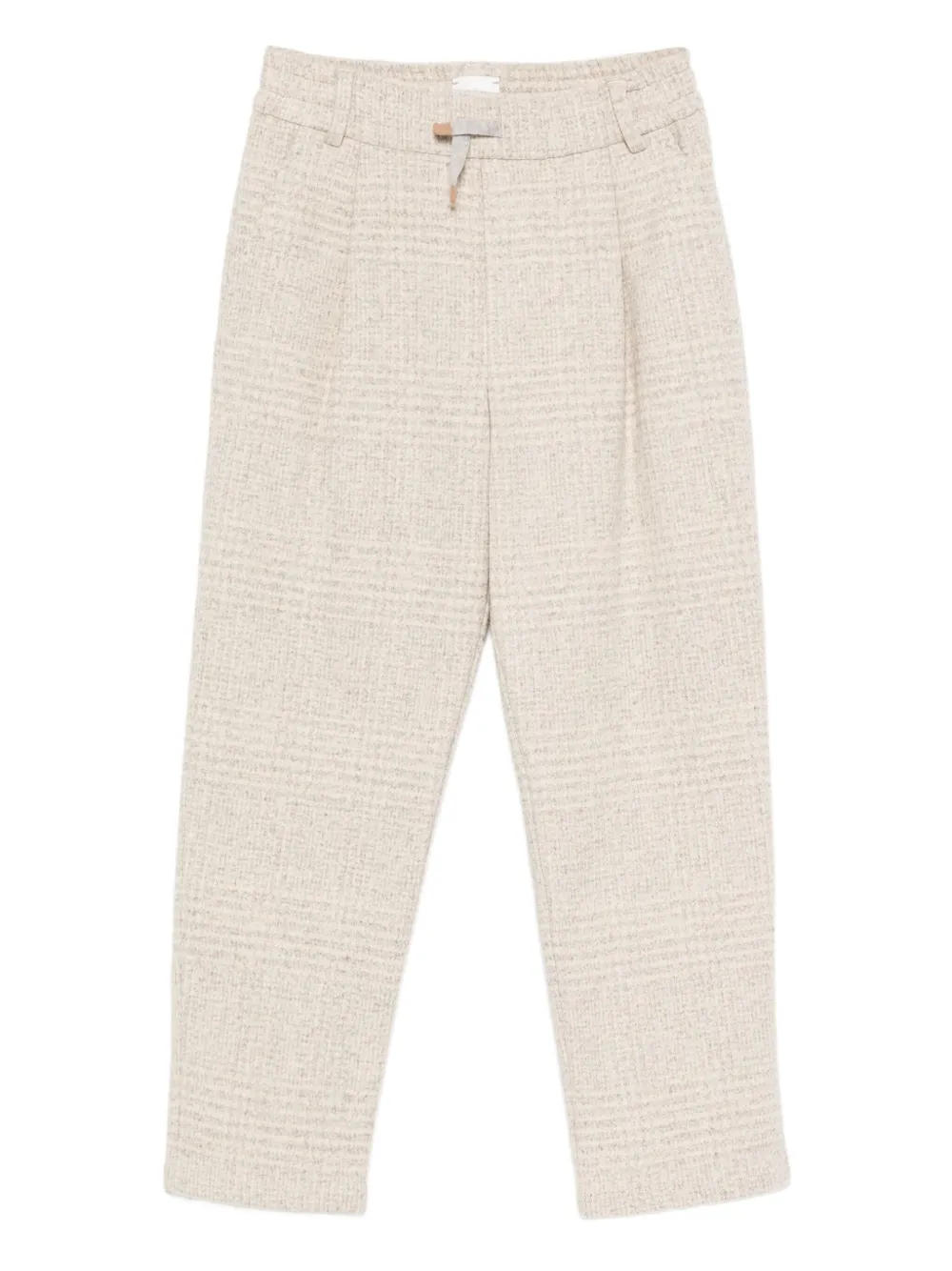 Eleventy Kids pleated trousers | Grey | Image 1