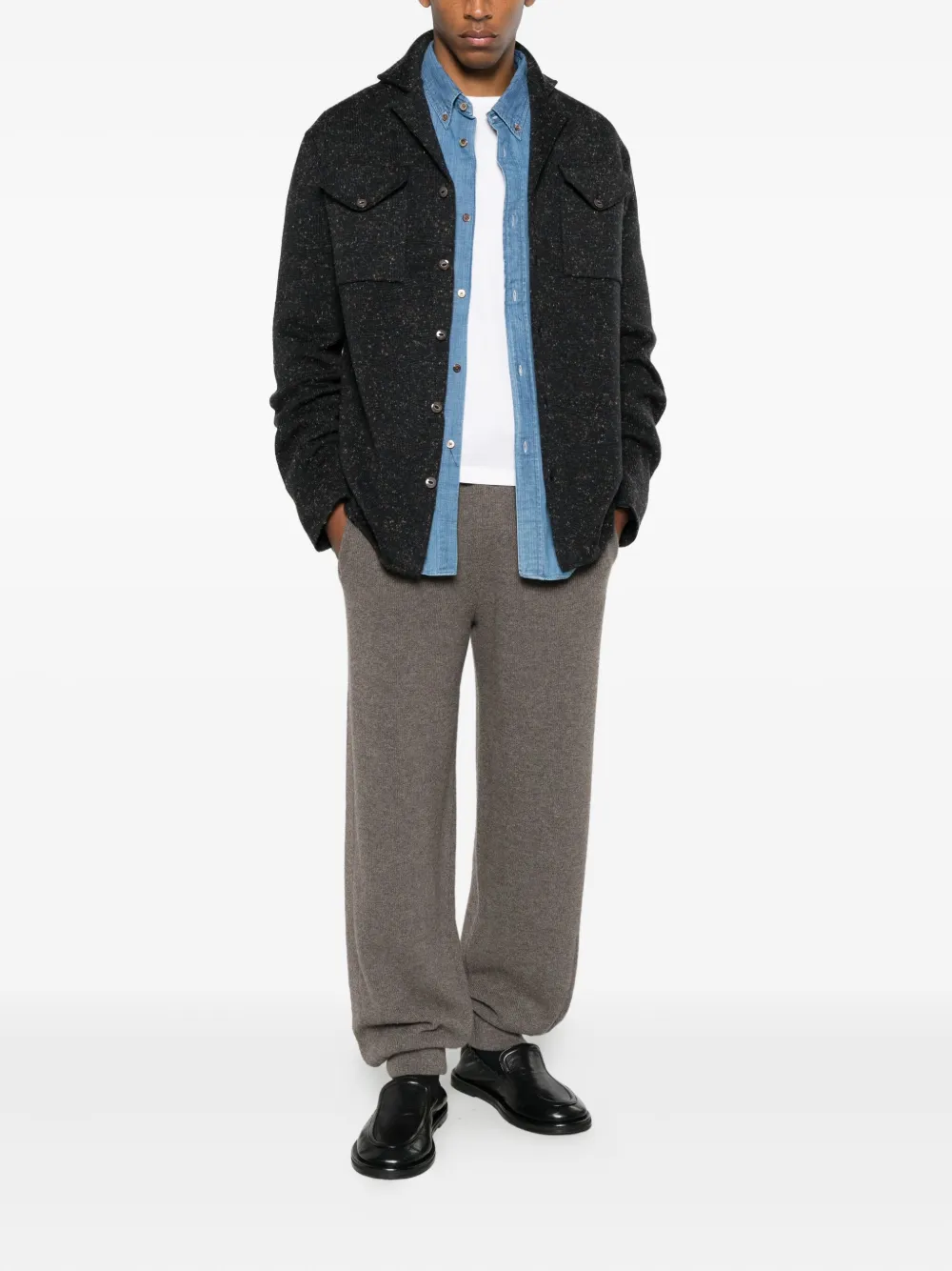 Roberto Collina drawstring track pants - Bruin