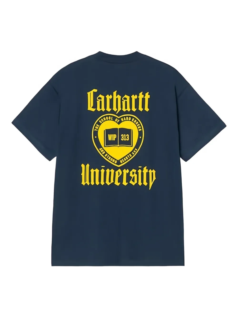 Carhartt WIP Schooling T-shirt Blauw