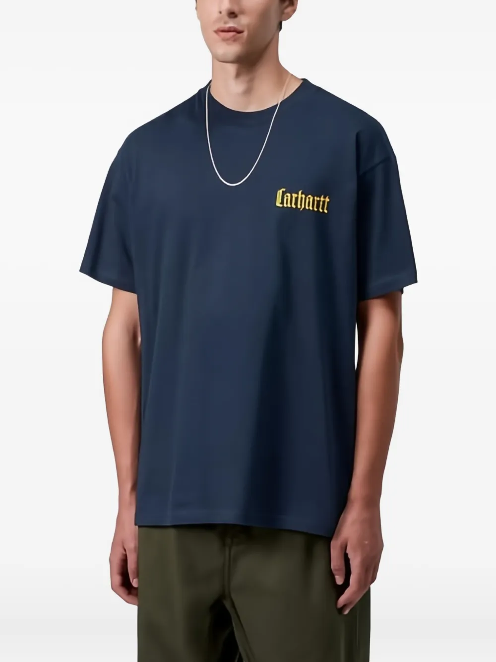 Carhartt WIP Schooling T-shirt Blauw