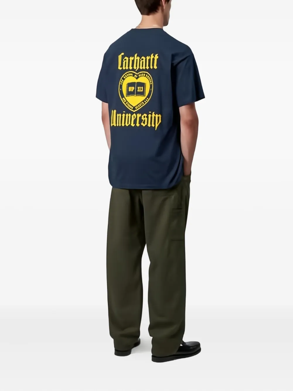 Carhartt WIP Schooling T-shirt - Blauw