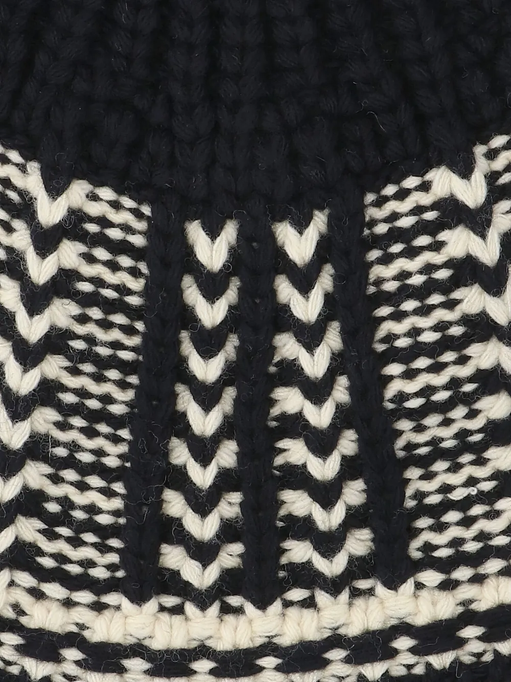 Low Classic Muts met patroon Zwart