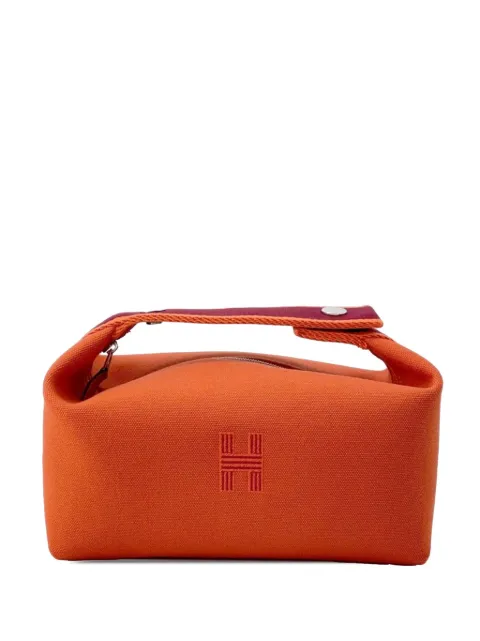 Hermès Pre-Owned 2000-2025 Small Canvas Bride A Brac Case vanity bag
