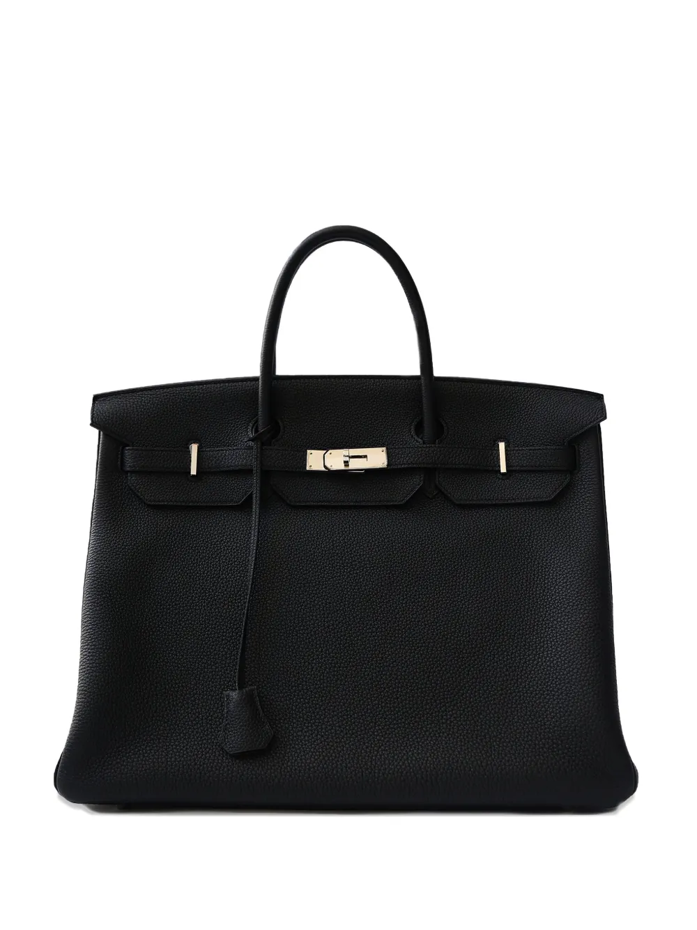Pre-owned Hermes 2018 Birkin 40 Tote Bag In Black