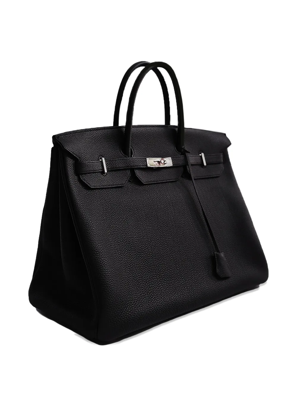 Pre-owned Hermes 2018 Birkin 40 Tote Bag In Black