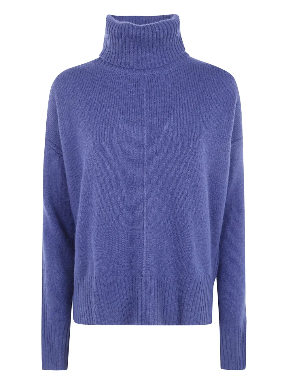 Absolut Cashmere Button Halterneck Sweater In Purple