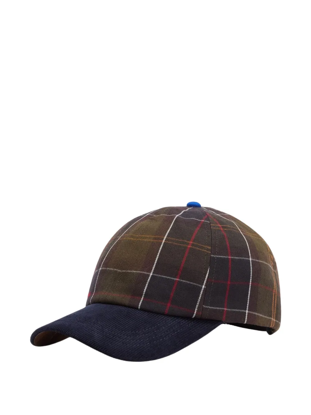 CHIARA D'ESTE tartan wool cap | marrón | Image 1