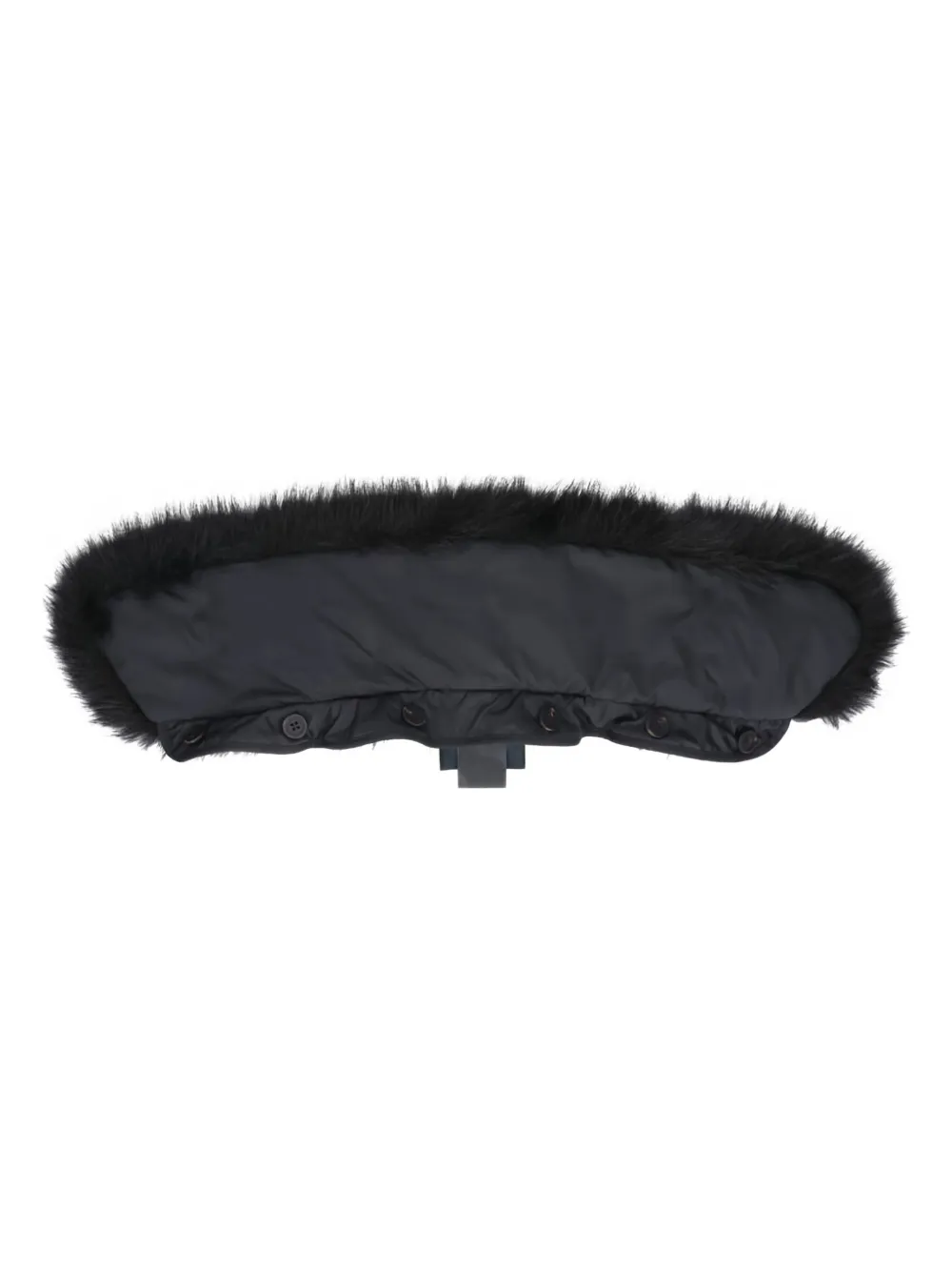 Marfa Stance Faux-fur Collar In Black