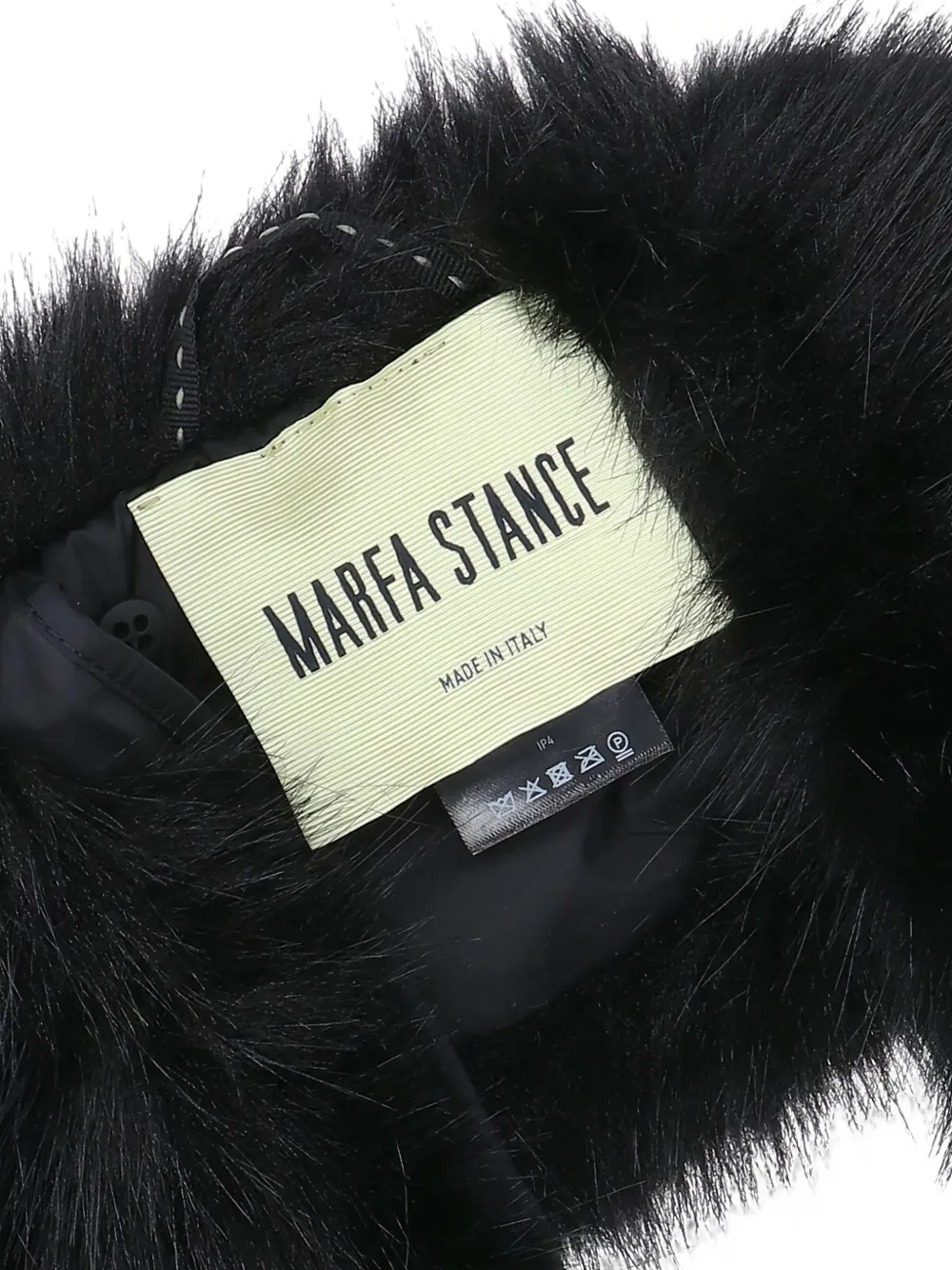 Marfa Stance Faux-fur Collar In Brown