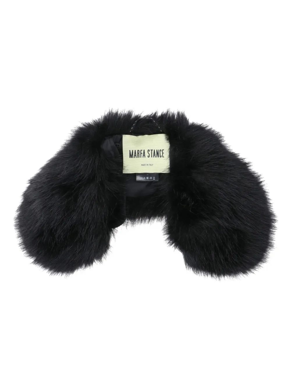Marfa Stance Faux-fur Collar In Brown