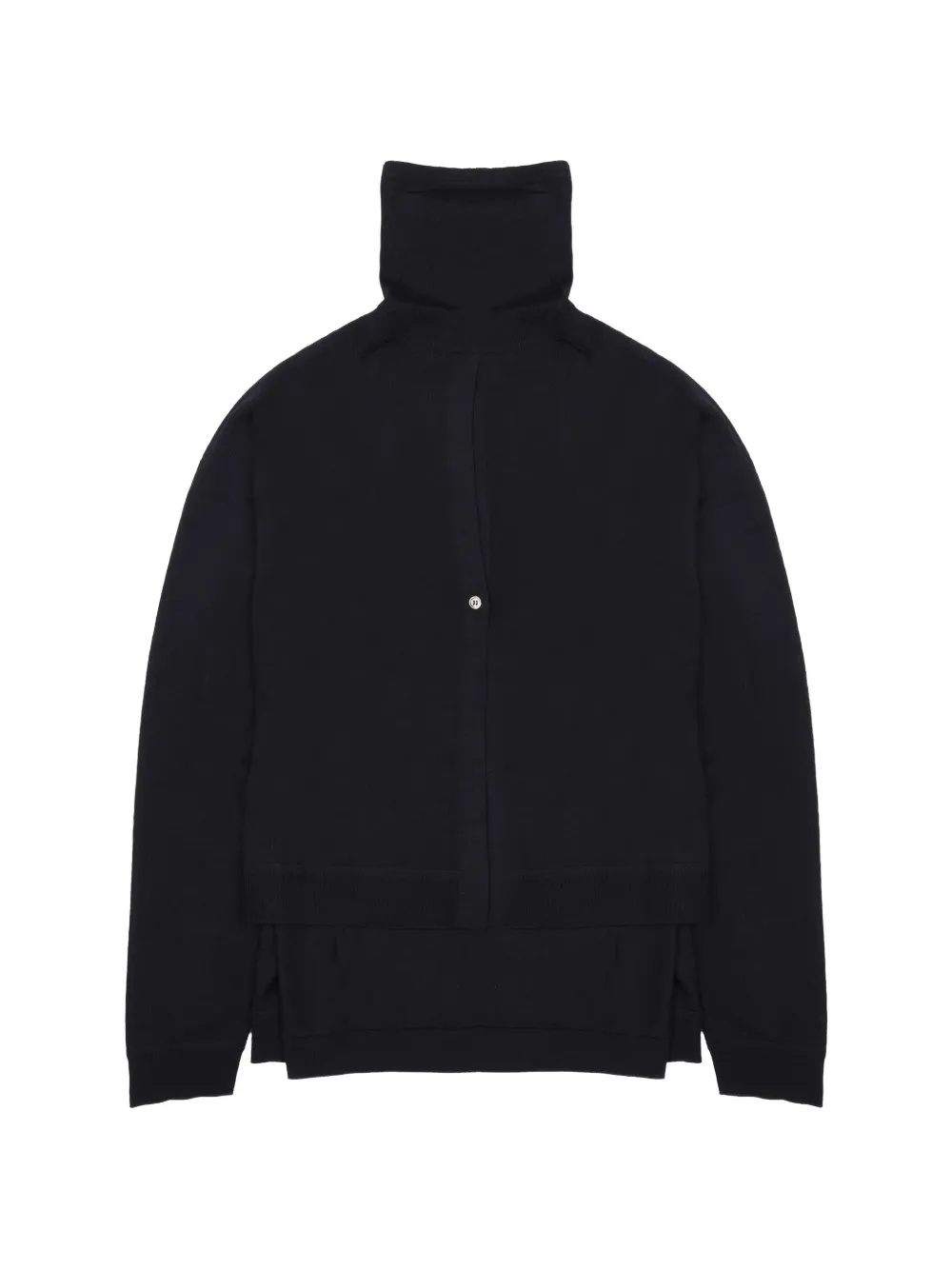 Department 5 layered-effect roll-neck sweater - Nero