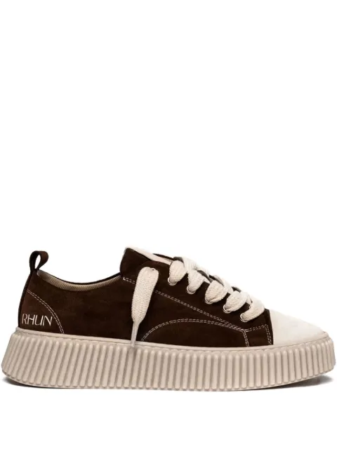 Rhun suede lace-up sneakers