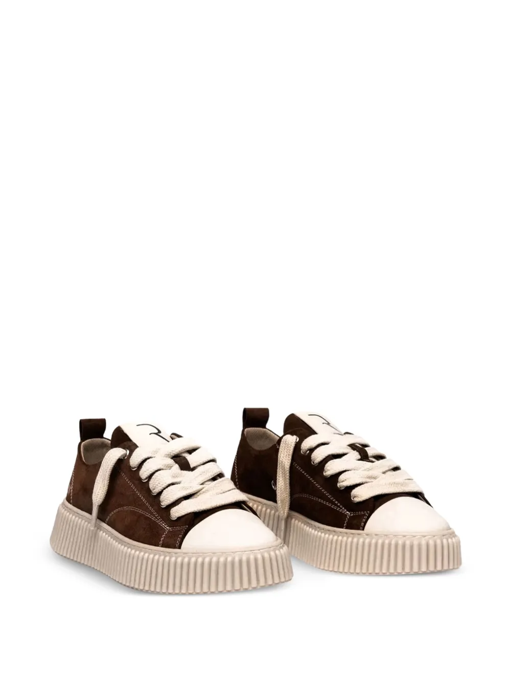 Rhun baskets en daim à lacets | Baskets basses | Image 2