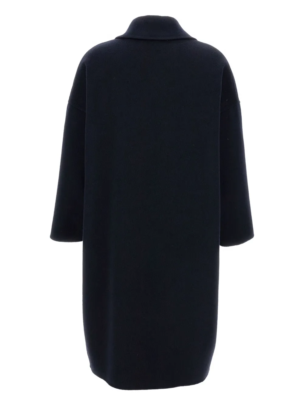 AfterCoat Jas met verlaagde schouders en knopen - Blauw
